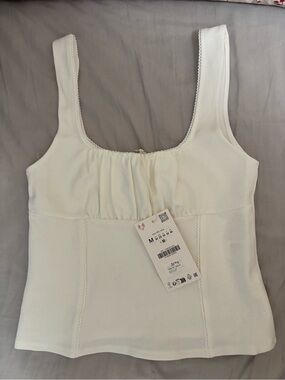 Zara Cream Tank Top